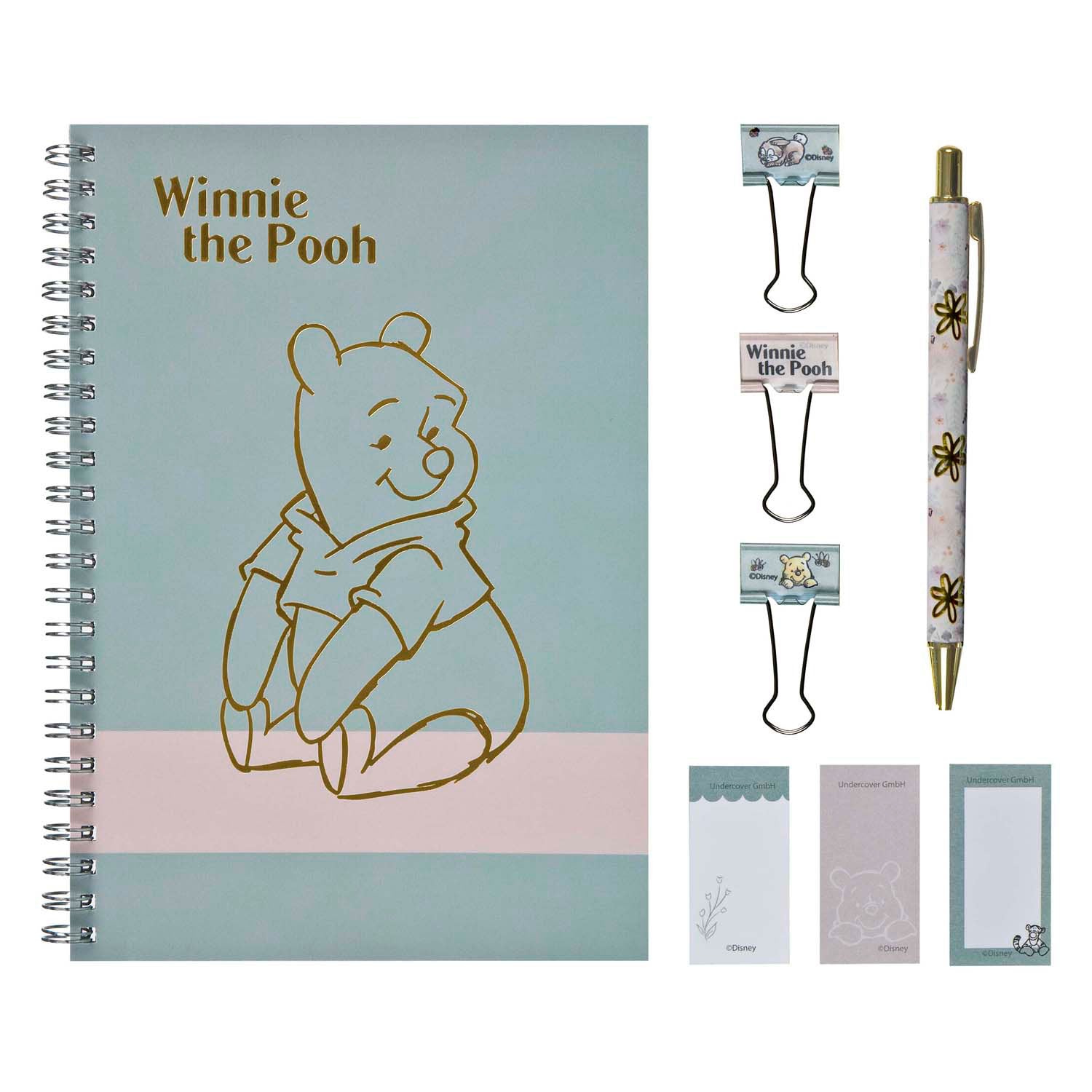 Undercover - Undercover Notitieblok set winnie de poeh - 8dlg.