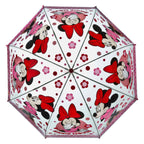 Undercover transparante paraplu minnie mouse