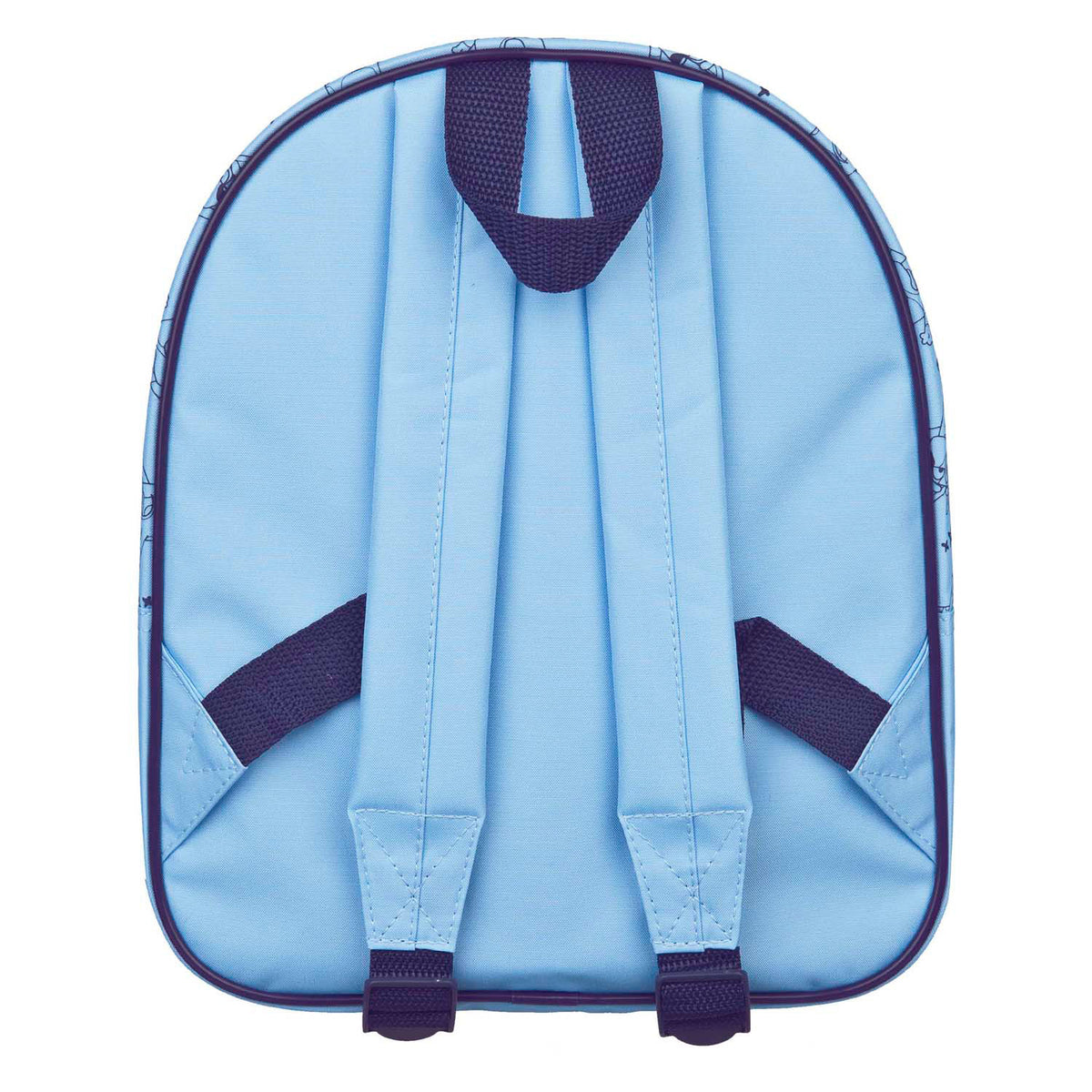 Undercover rugtas met voorvak bluey