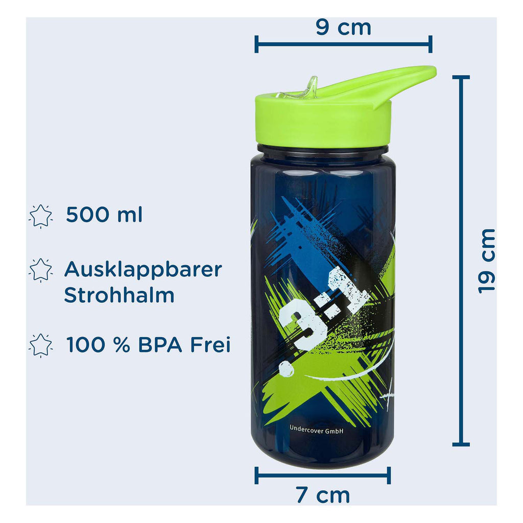 Undercover - Undercover Aero drinkfles voetbal - 500ml
