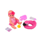 Johntoy john toy baby rose drink en plaspop 30cm