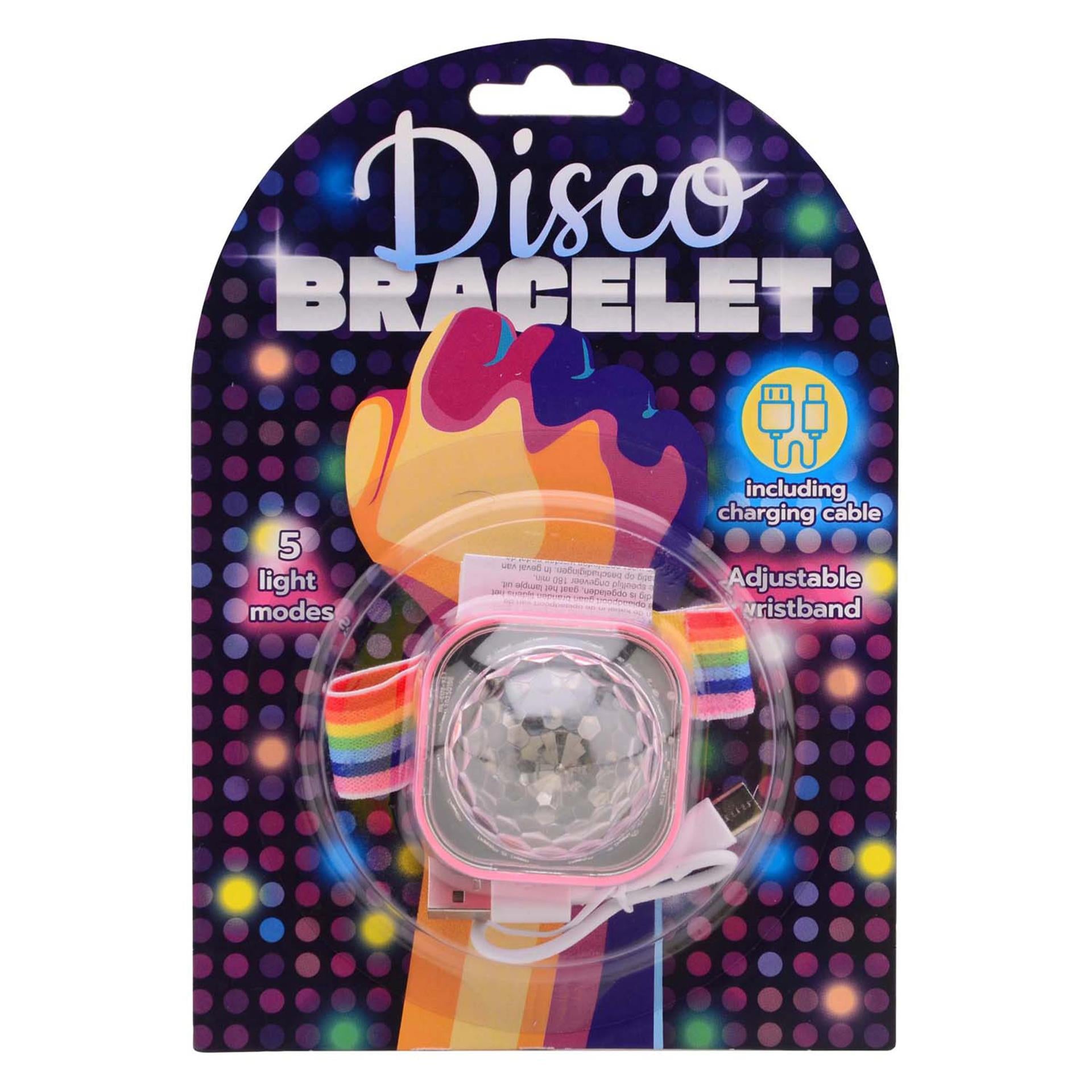 Johntoy - Johntoy Oplaadbare discobol armband