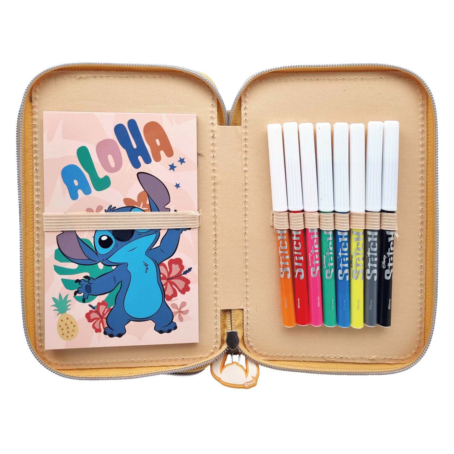 Disney stich 2-vaks gevulde etui