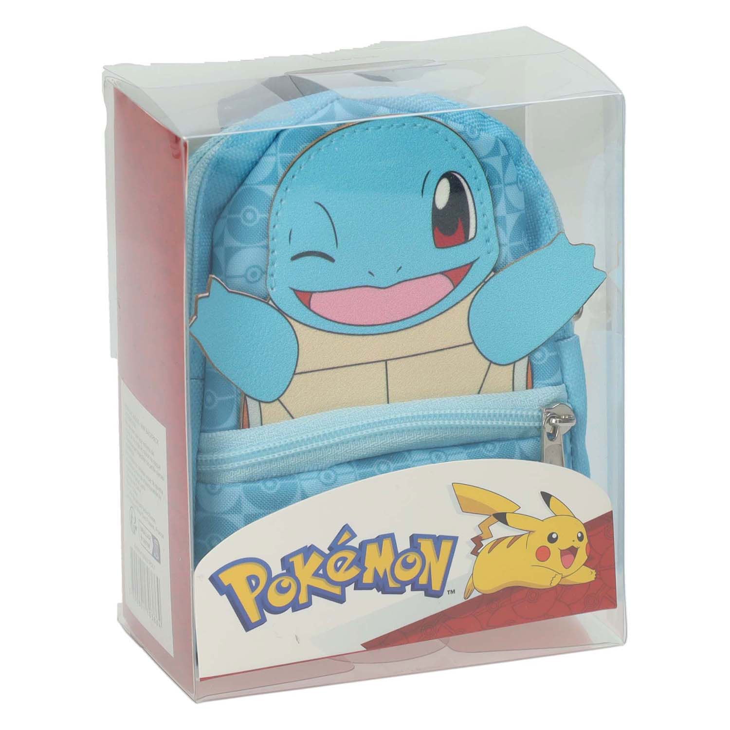 Merkloos sans marque pokemon kaarten bewaar tasje squirtle - pokémon kaarten opbergen.