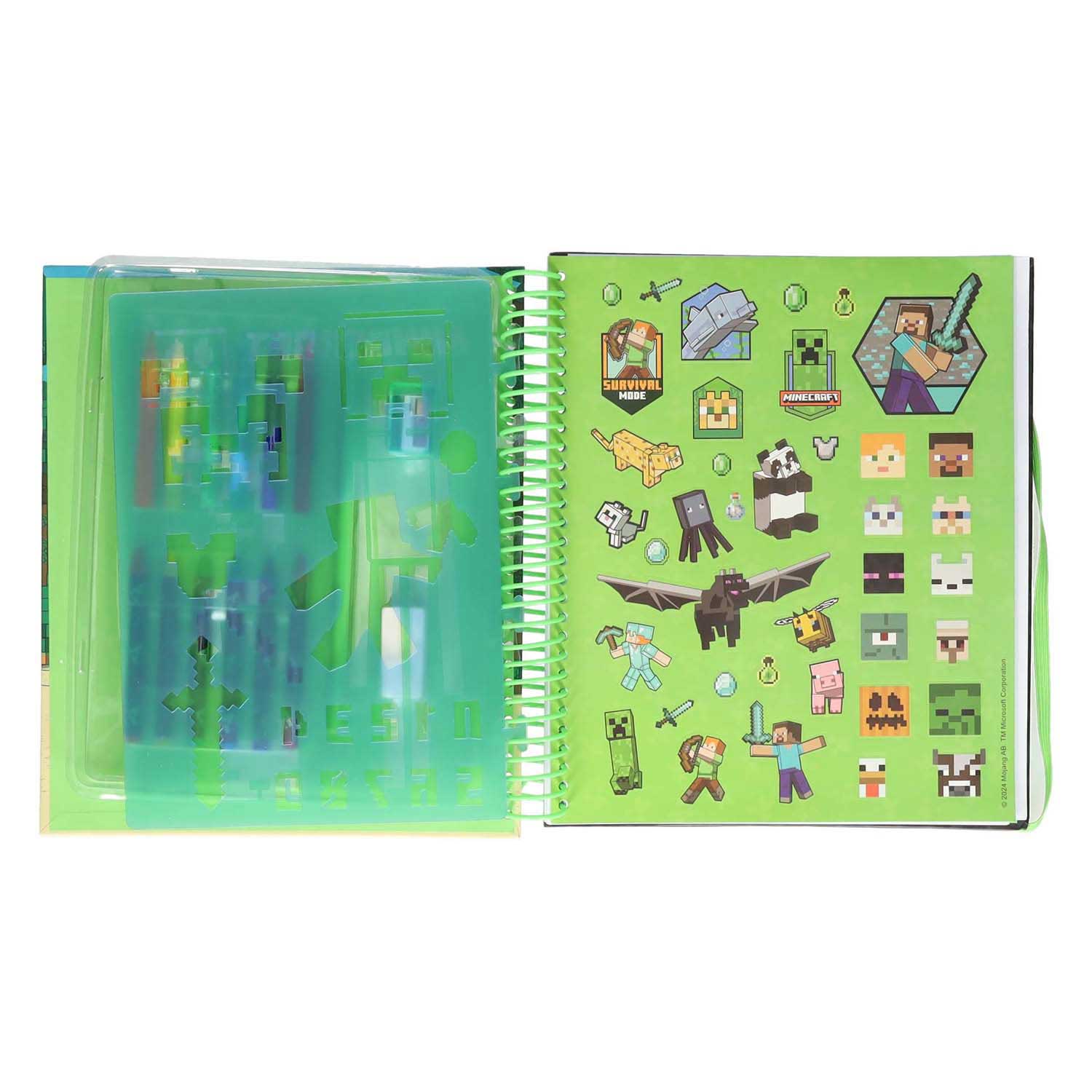 Speelgoedland minecraft super activiteitenboek met stickers