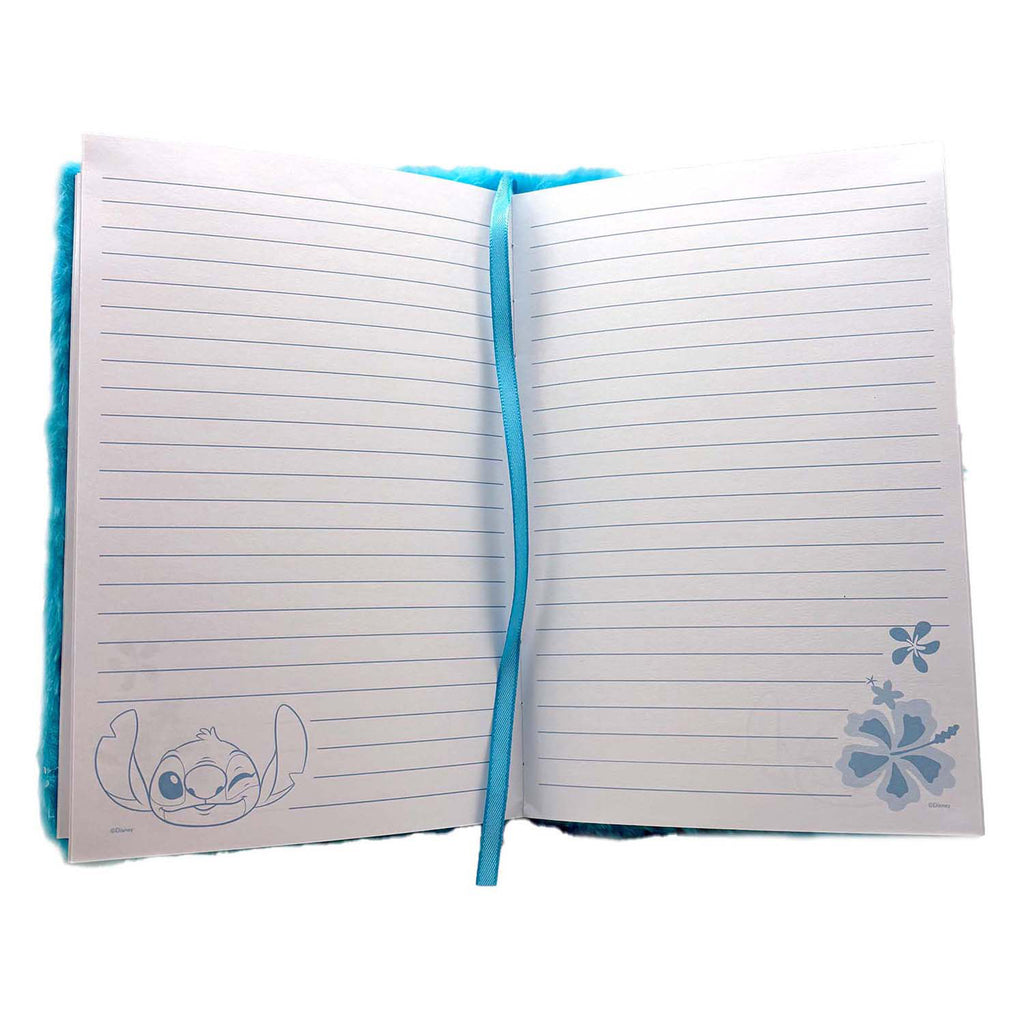 Merkloos sans marque stitch pluche notitieboek
