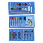 Speelgoedland bluey kleurkoffer set - 52dlg.