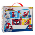 Disney spidey 4in1 puzzelset