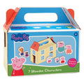 Speelgoedland - Speelgoedland Peppa pig houten speelfiguren set - 7dlg.