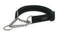 Rogz for dogs lumberjack halfslip halsband zwart