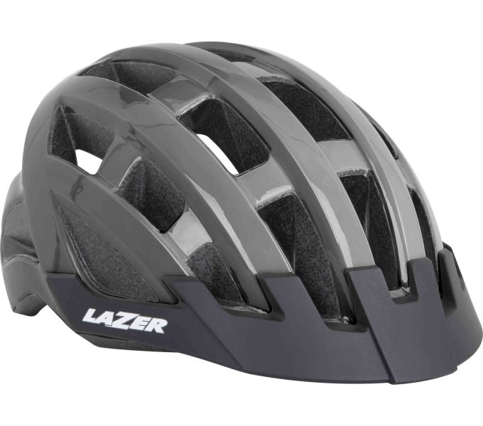 Lazer fietshelm compact unisize (54-61 cm) - titanium