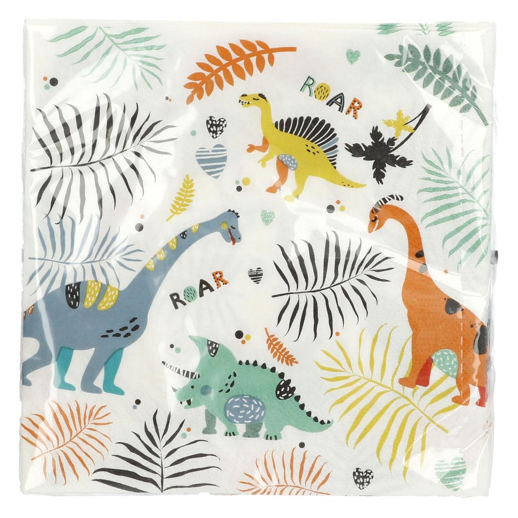 Folat- FolatServetten dino roars 20 stuks