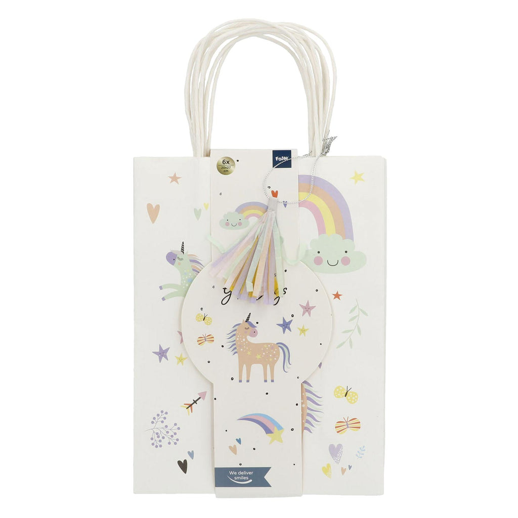 Folat- FolatUitdeelzakjes unicorns & rainbows 6 stuks