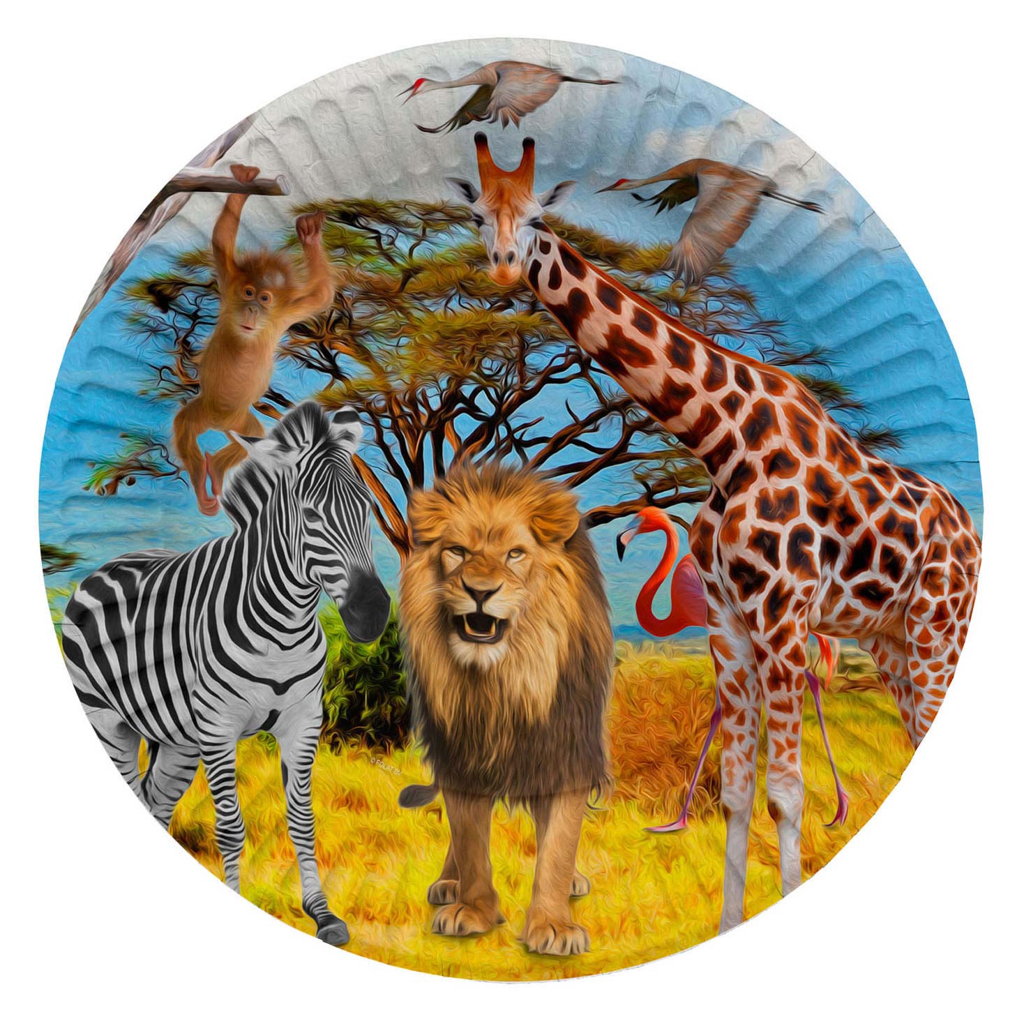 Folat bv safari borden, 8st.