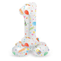 Folat bv staande folieballon joyful party cijfer 1 -72cm