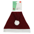 Folat- FolatRode glitter kerstmuts - 58cm