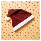 Folat- FolatRode glitter kerstmuts - 58cm