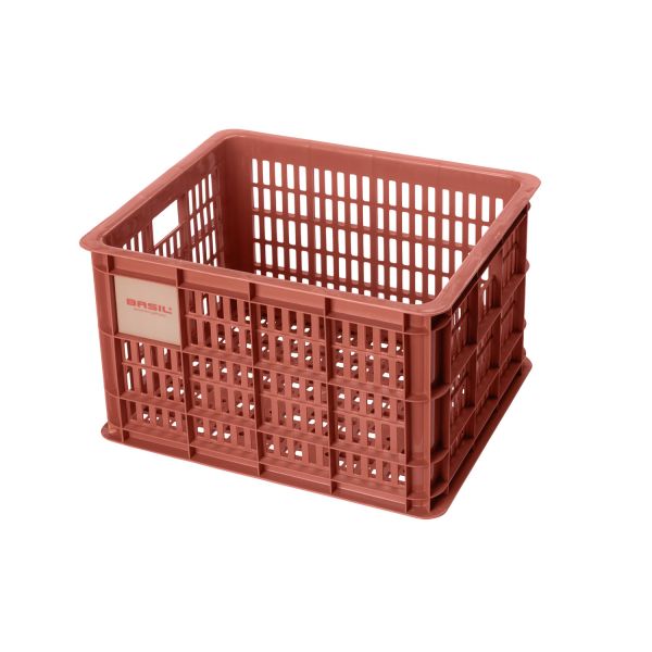 Caisse à vélo Basil M - moyenne - 29,5 litres - rouge