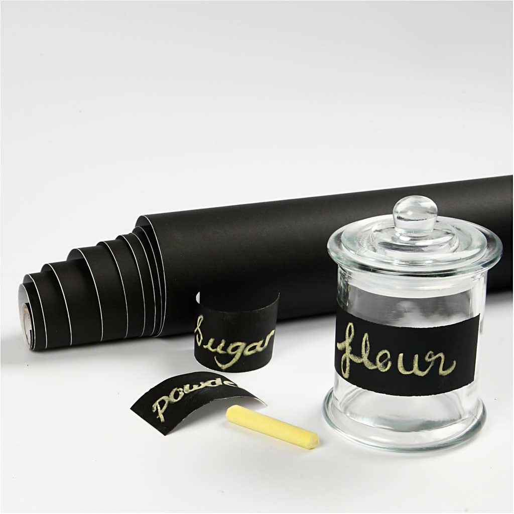 Creativ Company - Creativ Company Https://www.cchobby.nl/krijtbordfolie-b-45-cm-zwart-2-m-1-rol