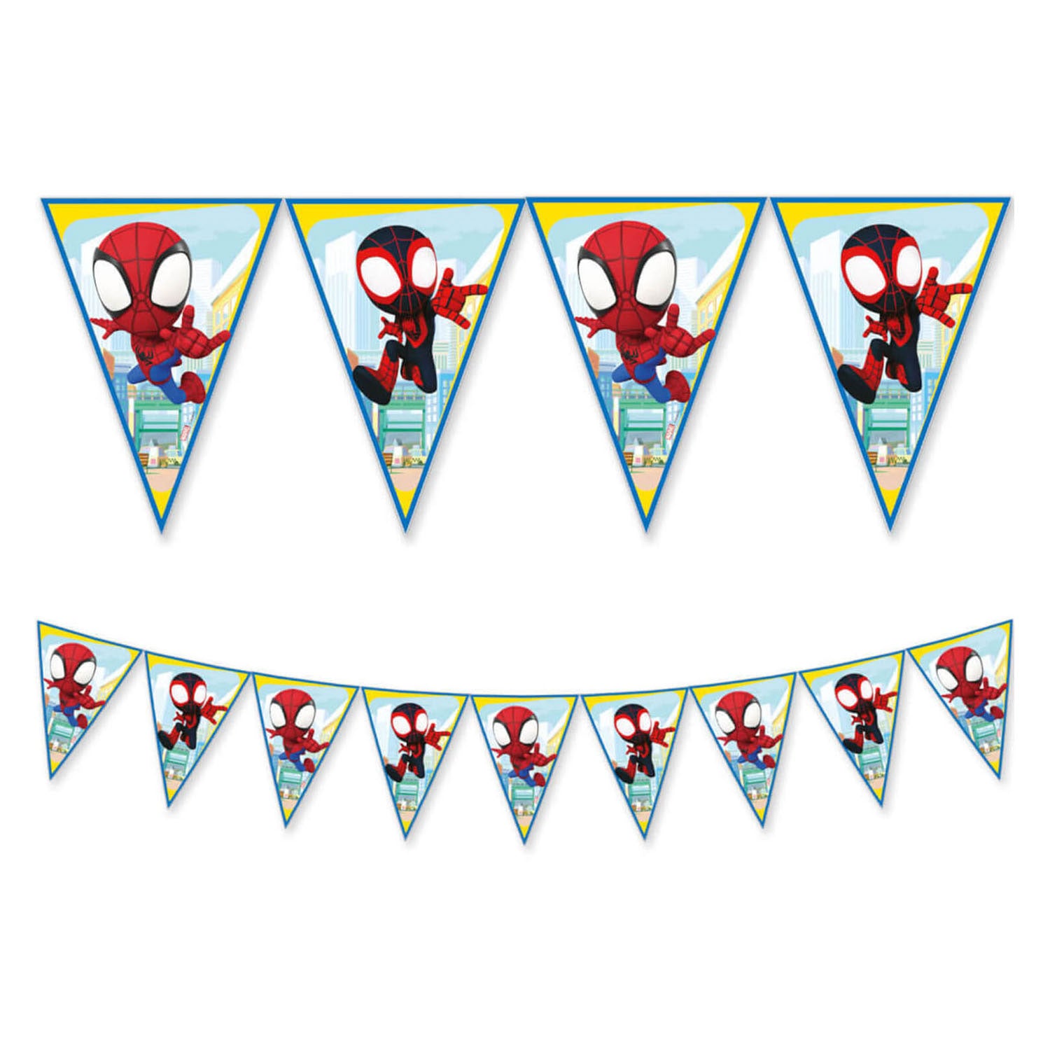 Globos - Globos Papieren vlaggenlijn fsc spidey 3mtr.