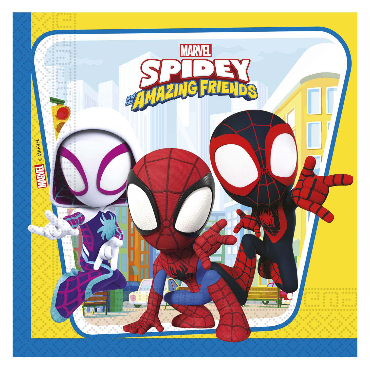 Globos - Globos Papieren servetten fsc spidey 20 stuks