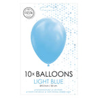 Globos - Globos Ballonnen lichtblauw 30cm 10 stuks