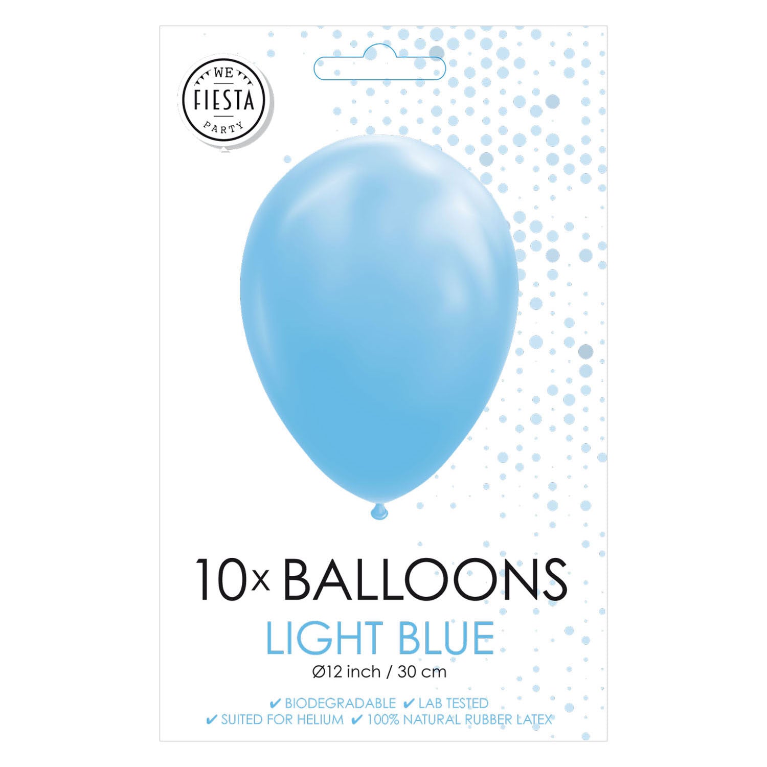 Globos - Globos Ballonnen lichtblauw 30cm 10 stuks