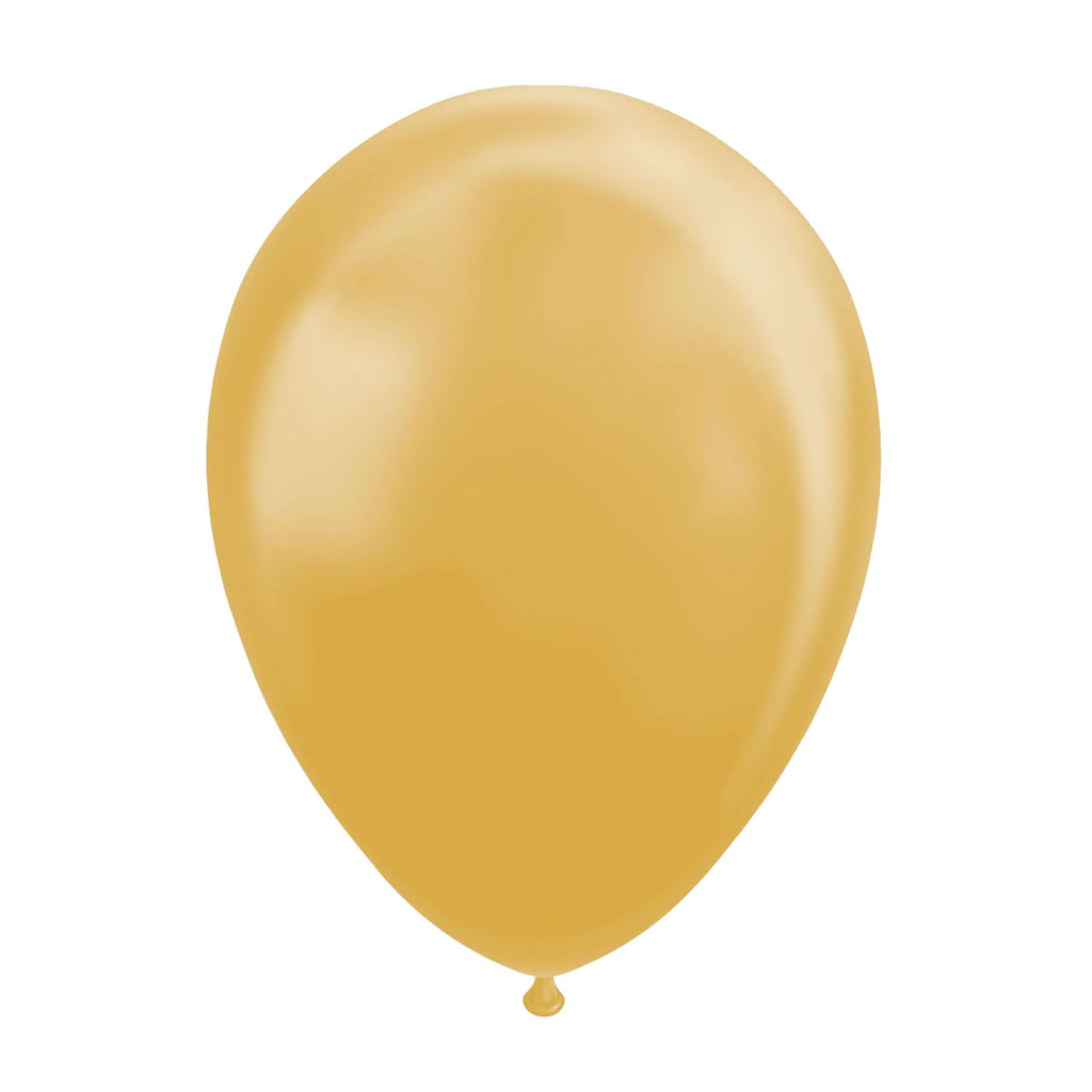 Globos - Globos Ballonnen metallic goud 30cm 10 stuks