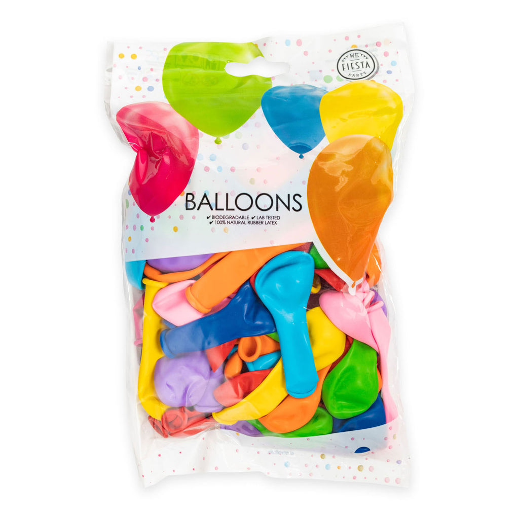 Globos - Globos Ballonnen gemengde kleuren 13cm 100st.