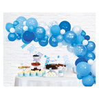 Globos ballonnen boog set blauw