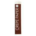 Globos crepepapier bruin, 50x250cm