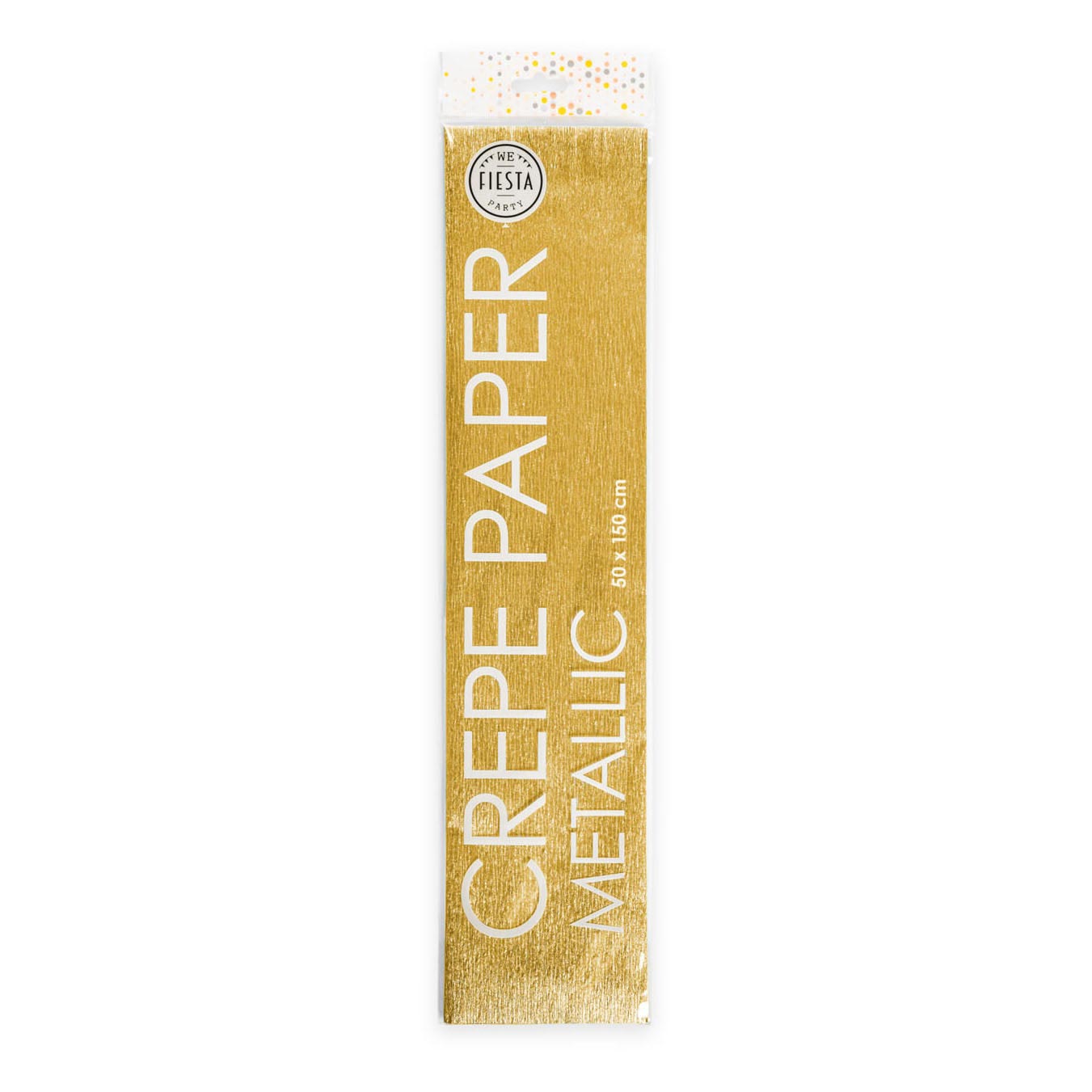 Globos - Globos Metallic crepepapier goud 50x150cm