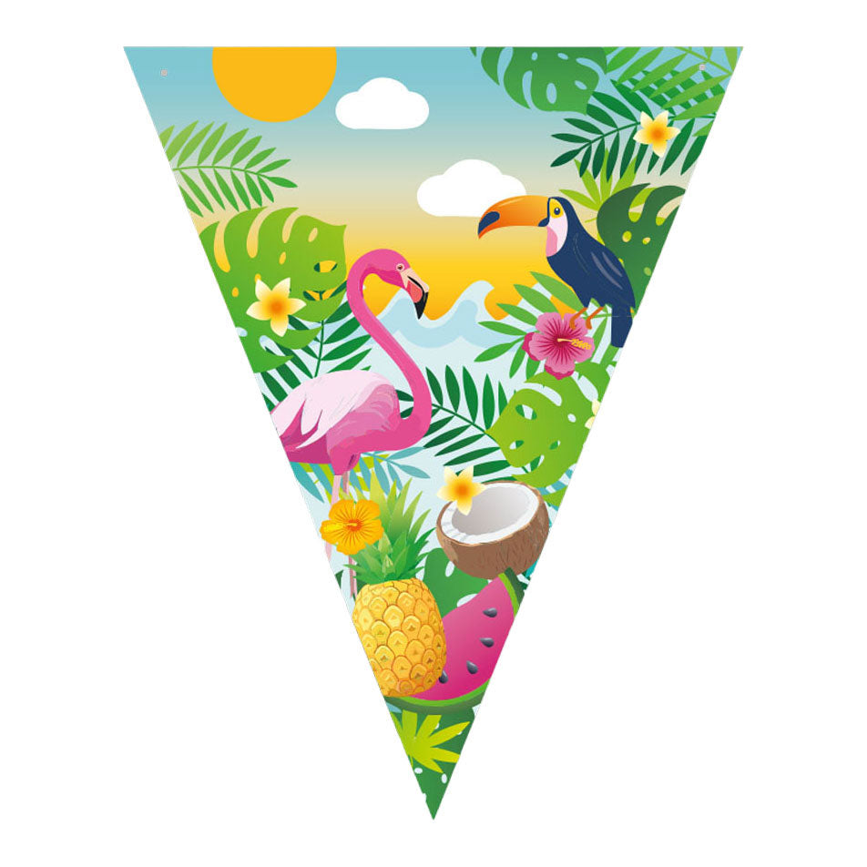 Globos - Globos Vlaggenlijn van papier aloha - 6m