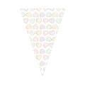 Globos - Globos Vlaggenlijn van papier watercolors hearts - 6m
