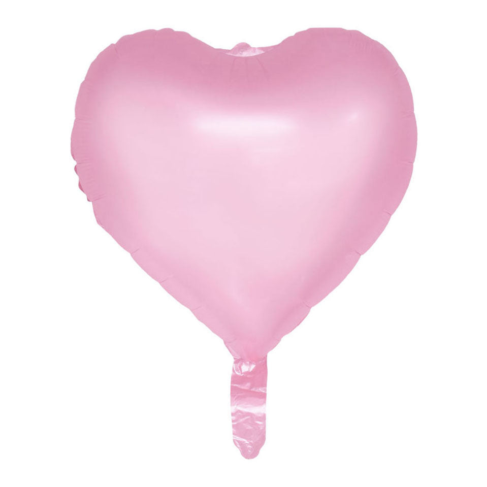 Globos - Globos Folieballon 18 inch watercolors hearts - pastel roze