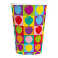 Globos - Globos Papieren bekers 210ml pop party - 8st.