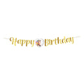 Globos - Globos Vlaggenlijn happy birthday paarden - 2m