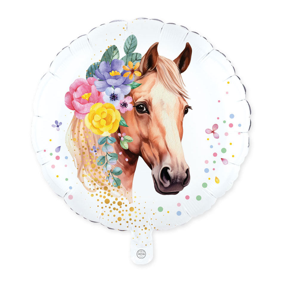 Globos - Globos Folieballon 18 inch rond paarden