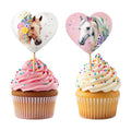 Globos - Globos Taartprikkers paarden - 12 stuks