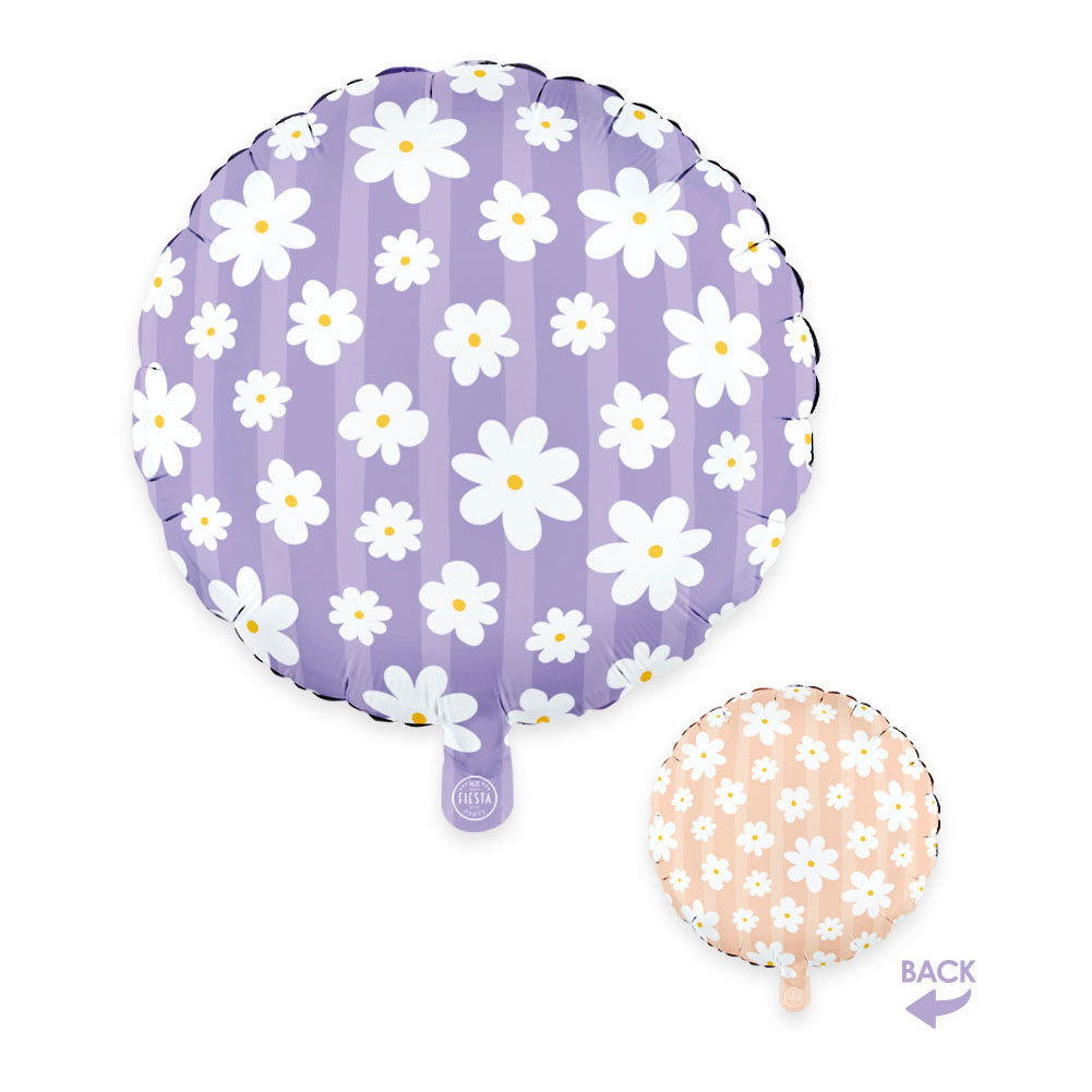 Globos - Globos Folieballon 18 inch rond madeliefjes