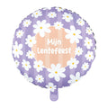 Globos - Globos Folieballon 18 inch rond madeliefjes mijn lentefeest