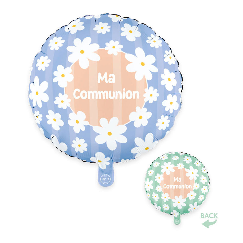 Globos - Globos Folieballon 18 inch rond madeliefjes ma communion