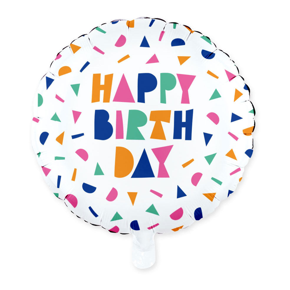 Globos - Globos Folieballon 18 inch happy birthday