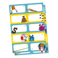 Globos - Globos Naam stickers a5 sinterklaas - 2st.