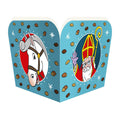 Globos - Globos Papieren snackboxen sinterklaas - 6 stuks