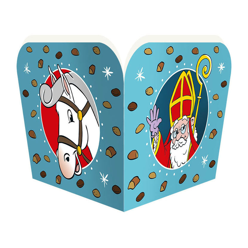 Globos - Globos Papieren snackboxen sinterklaas - 6 stuks