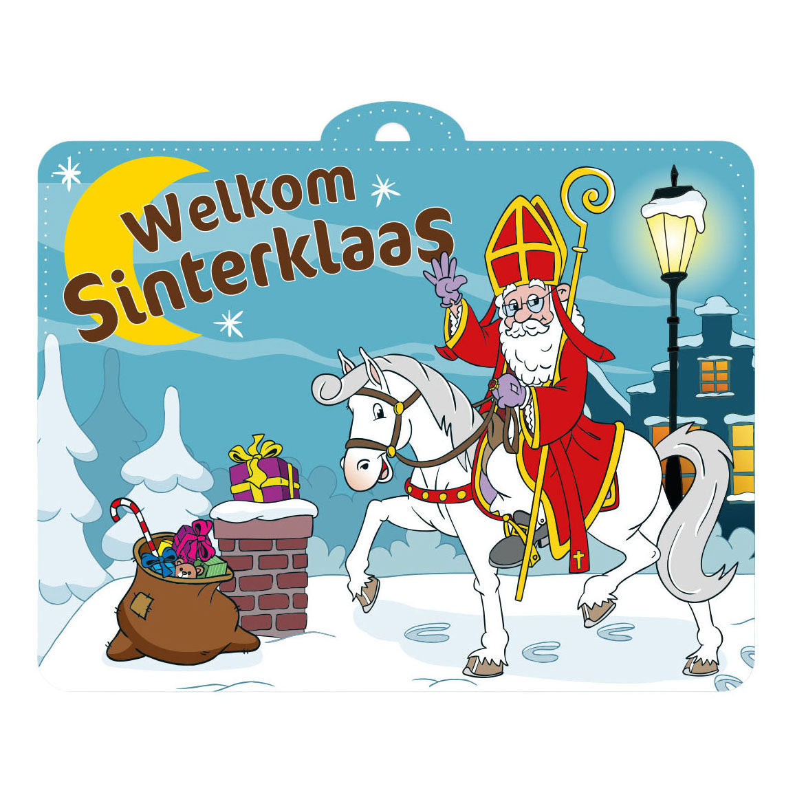 Globos - Globos Feestschild 30x40cm sinterklaas