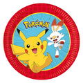 Globos - Globos Papieren borden 23cm next generation pokemon - 8st.