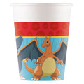 Globos - Globos Papieren bekers 200ml pokemon - 8st.