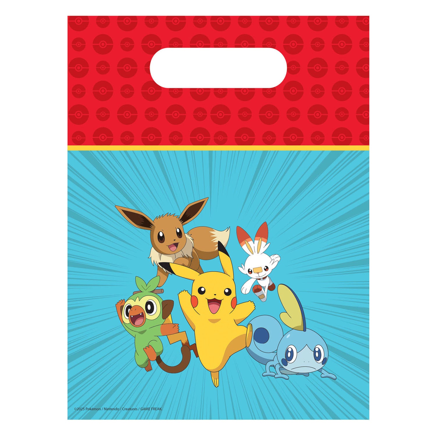 Globos - Globos Uitdeelzakjes pokemon - 6 stuks
